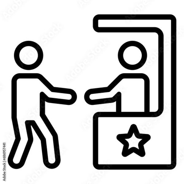 Fototapeta box office