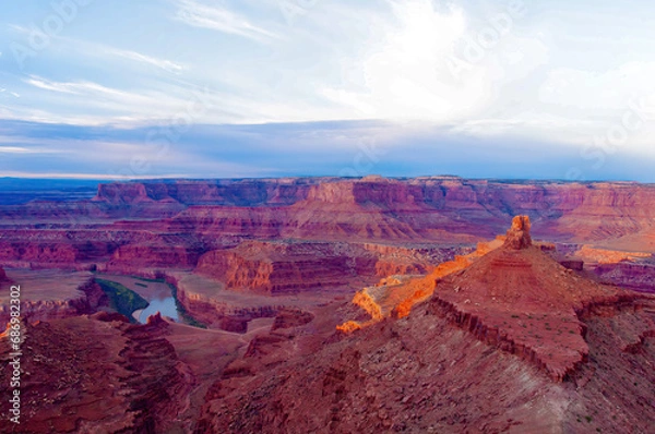 Obraz Plateau by dead horse point 