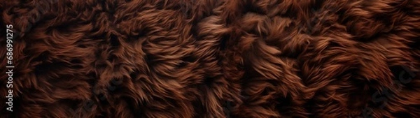Obraz colored fur texture