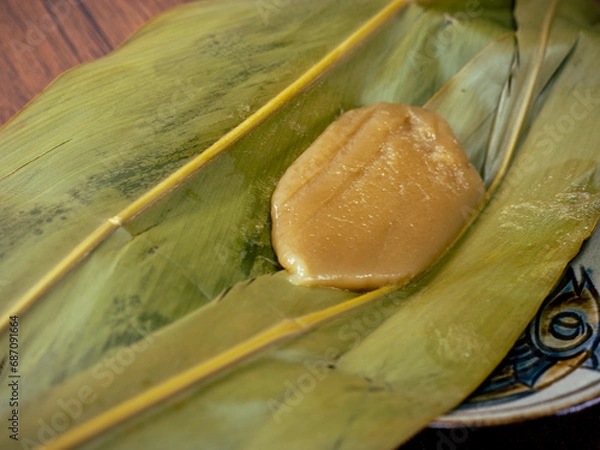 Fototapeta 沖縄のムーチー　鬼餅