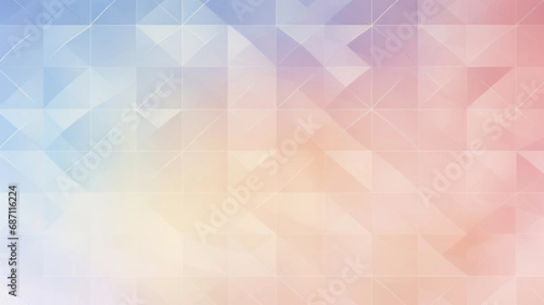 Obraz Pastel Grid Pattern Background
