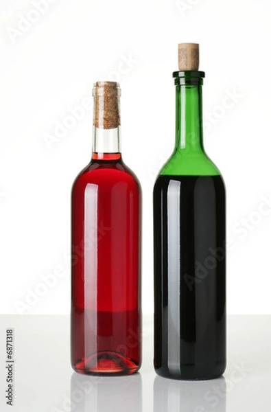 Fototapeta bottles of wine