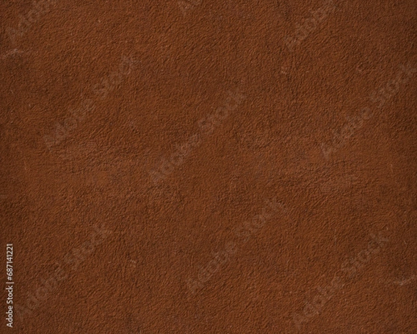 Obraz terracotta plaster wall of old mediterranean city