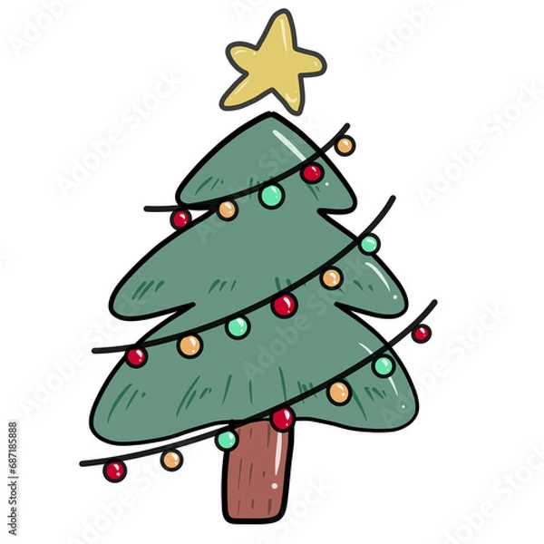 Obraz Christmas tree 