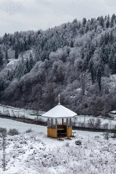 Obraz Hütte auf dem berg