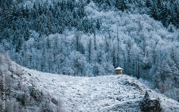 Obraz einsamer Pavillion