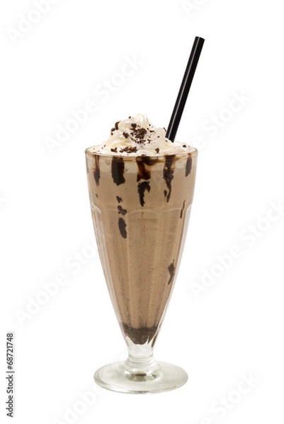 Obraz Milkshake chocolate coffee