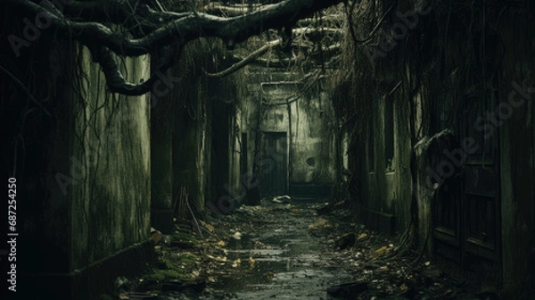 Obraz abandoned asylum 