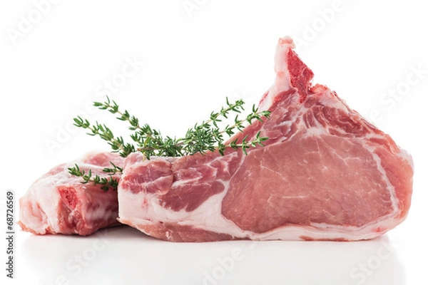 Obraz Stielkotelett vom Schwein