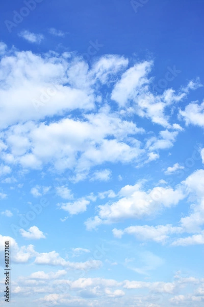 Obraz Blue sky with clouds