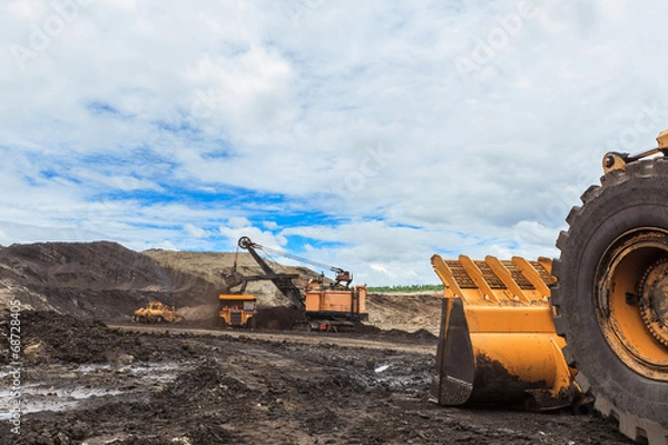 Obraz lignite mine