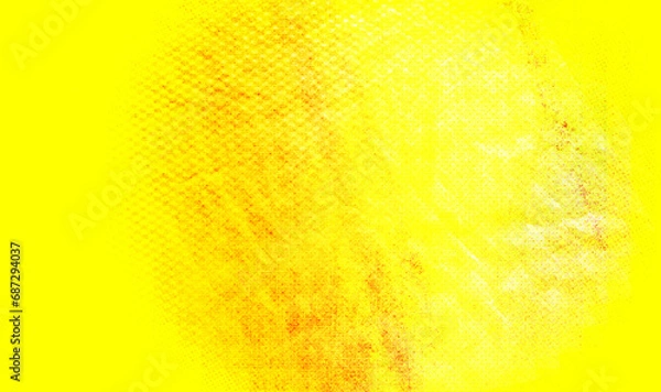 Obraz Yellow abstract background banner, with copy space for text or your images