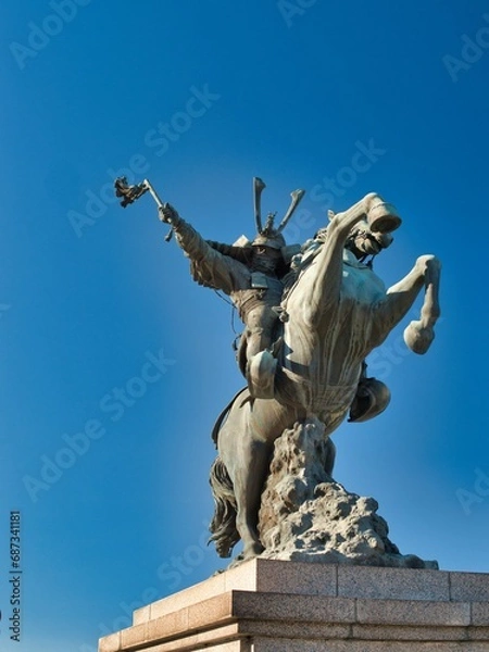 Obraz 伊集院駅の島津義弘像