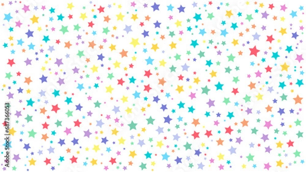 Fototapeta Colorful star background