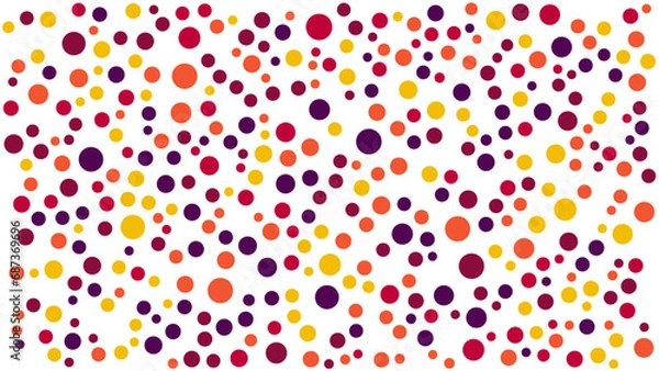 Fototapeta Colorful colourful vector minimal geometric pattern background