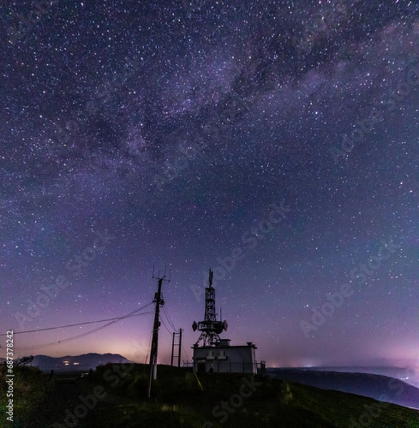 Obraz starry night sky