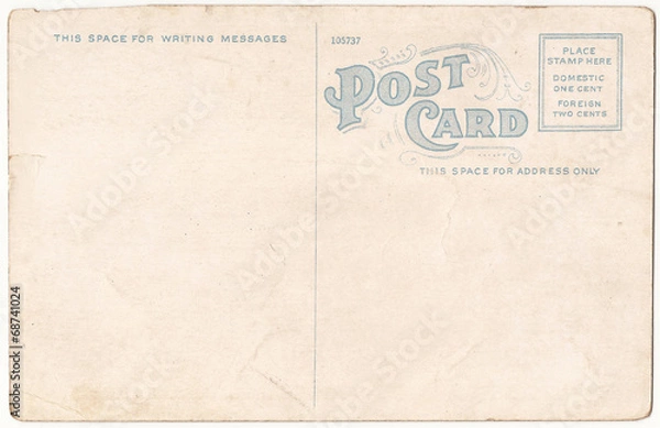 Fototapeta Old postcard