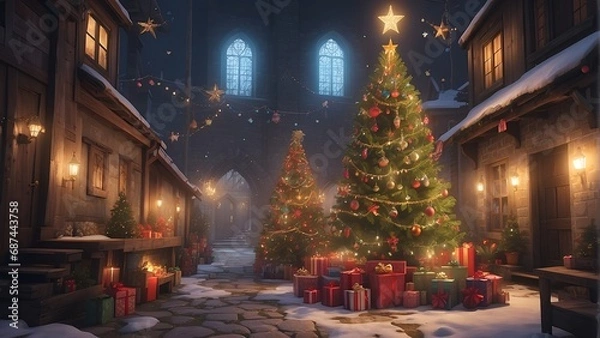 Obraz christmas tree 