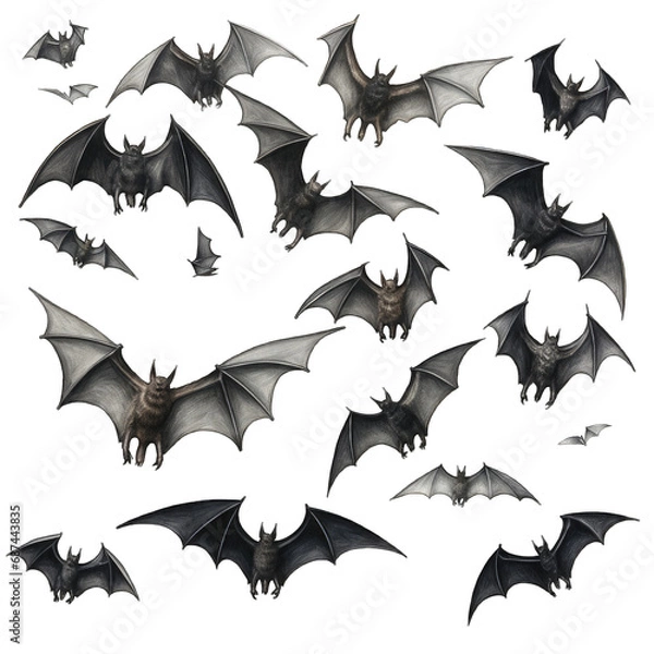 Fototapeta Bats