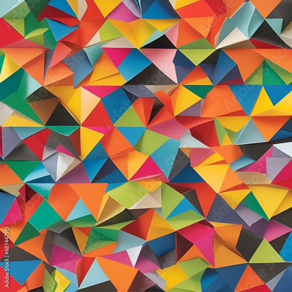 Fototapeta abstract geometric background