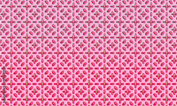 Obraz Abstrct background pattern vector image used for fabric patterns, backgrounds.