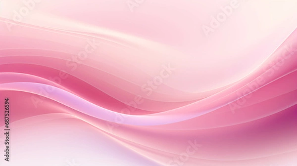 Fototapeta The background image is light pink with beautiful curves that are pleasing to the eye.