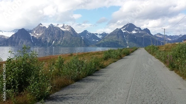 Obraz Lonely road scenery