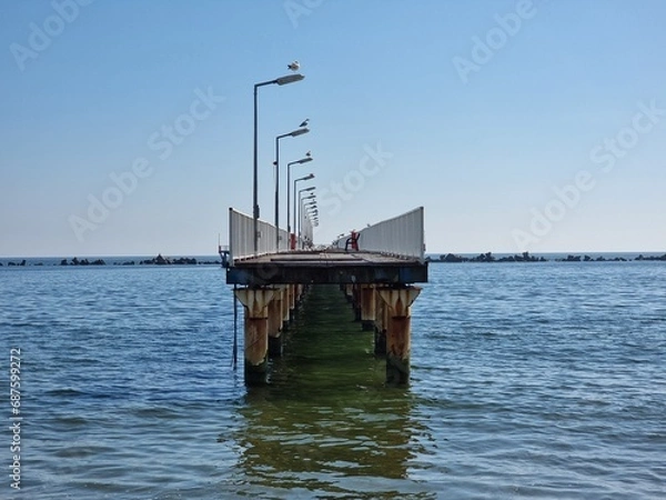 Obraz Bridge on the sea