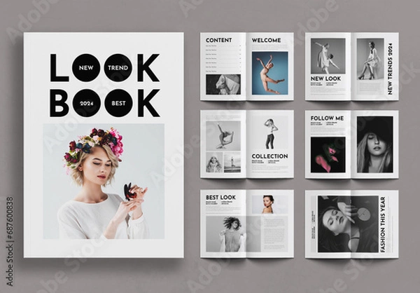 Fototapeta Fashion Lookbook