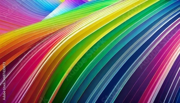 Fototapeta abstract rainbow background