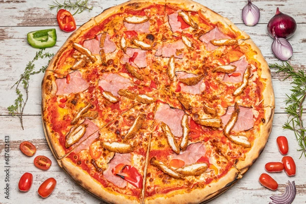 Fototapeta PIZZA MOULIN ROUGE