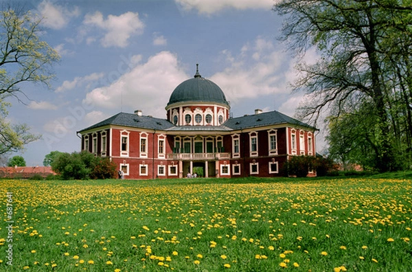 Fototapeta zamek - veltrusy