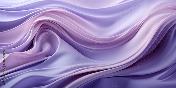 Fototapeta Top view, abstract color, pastel lilac - soft lavender, background