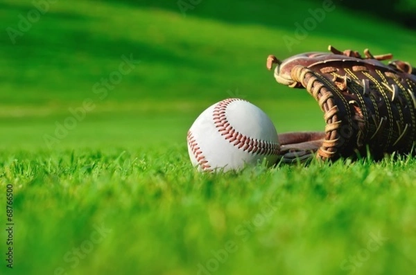 Fototapeta Outdoor baseball