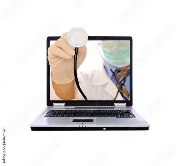 Fototapeta Computer doctor