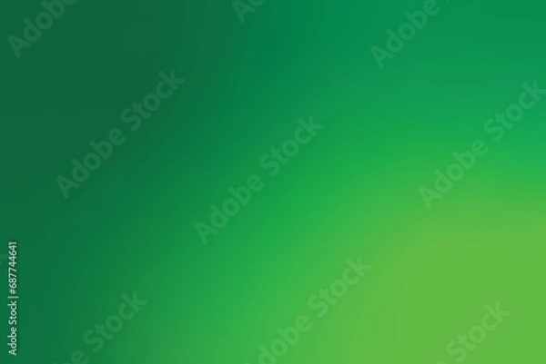 Fototapeta Soft abstract green gradient background, minimalist design style. Vector illustration