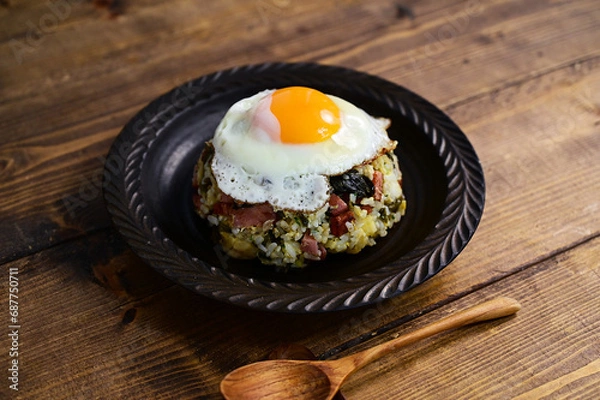 Fototapeta 高菜チャーハン