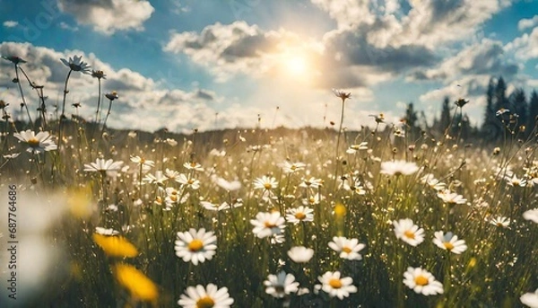 Obraz meadow with flowers