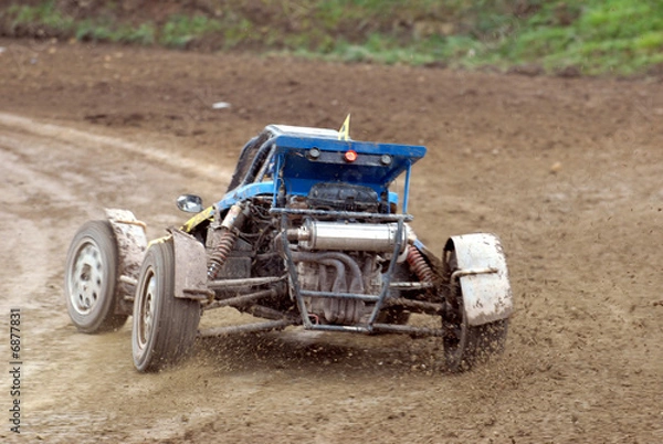 Fototapeta Dérapage contrôlé