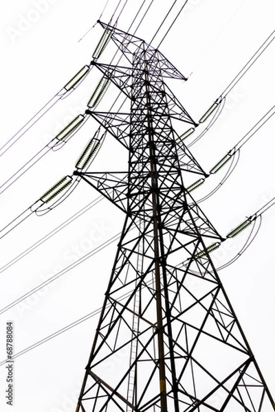Obraz electricity poles