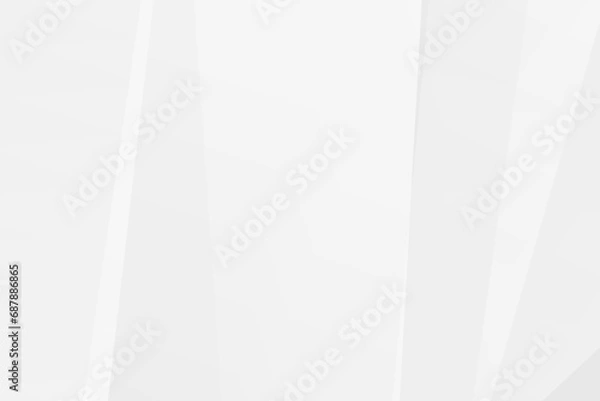 Fototapeta Abstract white and grey on light silver background modern design. Vector illustration EPS 10.