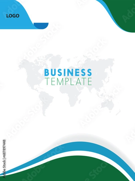 Obraz abstract background with wave