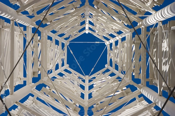 Fototapeta metal structure 1