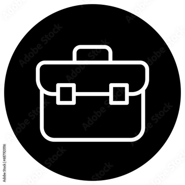 Obraz Briefcase Vector Icon Design Illustration