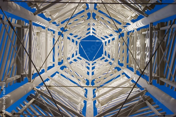 Fototapeta metal structure 2