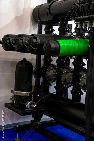 Fototapeta Reverse osmosis systems. Water purification system.