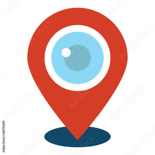 Fototapeta Map Locator