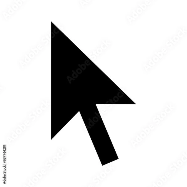 Obraz シンプルなカーソルアイコン