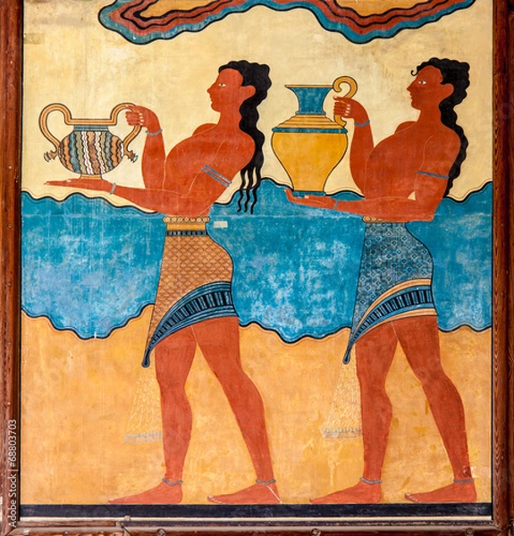 Obraz Fresk „Procesja”