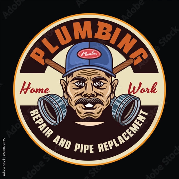 Obraz american t shirt logo vector 